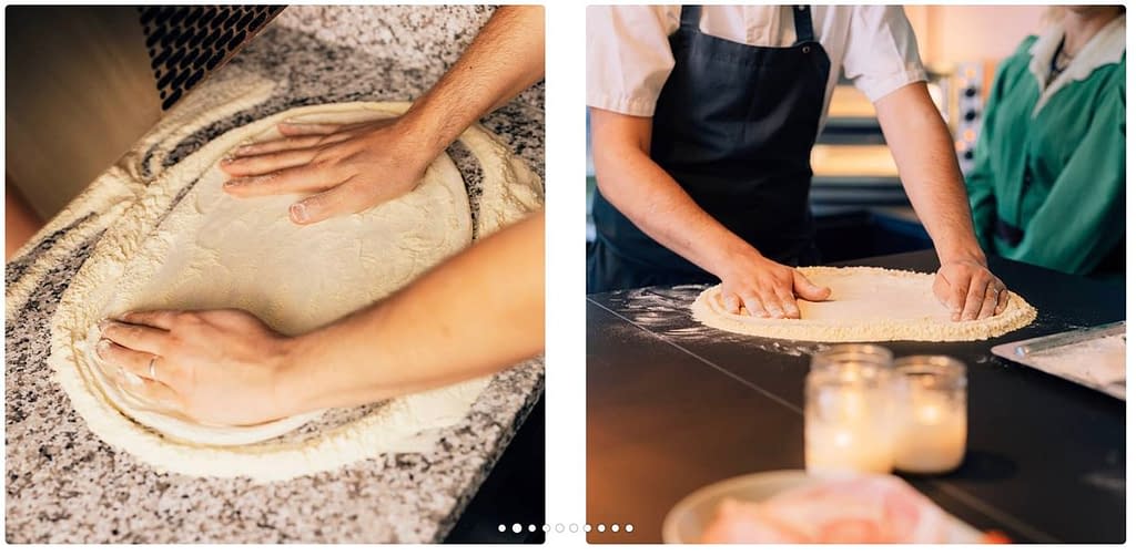 Truestory Pizza course at Peloton Bar