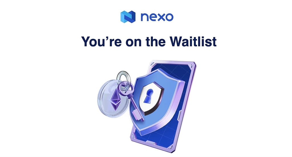 Non-custodial Nexo Wallet Waitlist