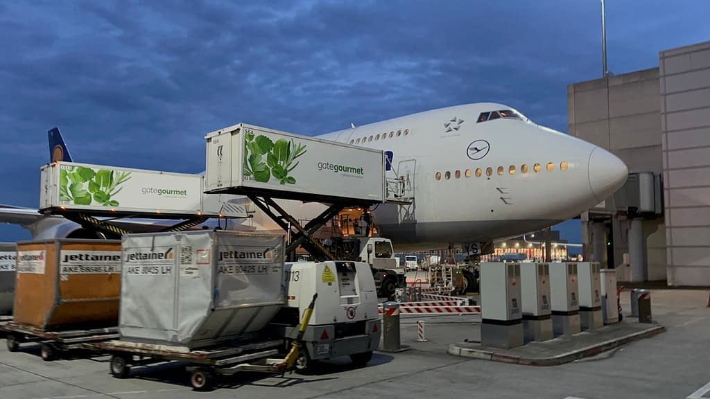 Boeing 747-8 Lufthansa First Class