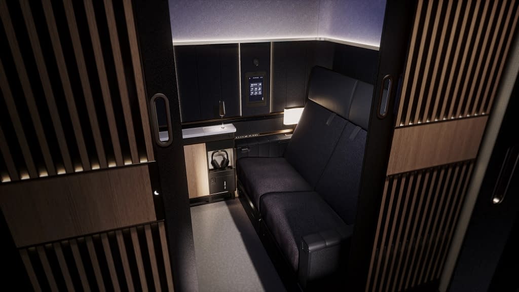 Lufthansa New Allegris First Class Suite Plus (side)