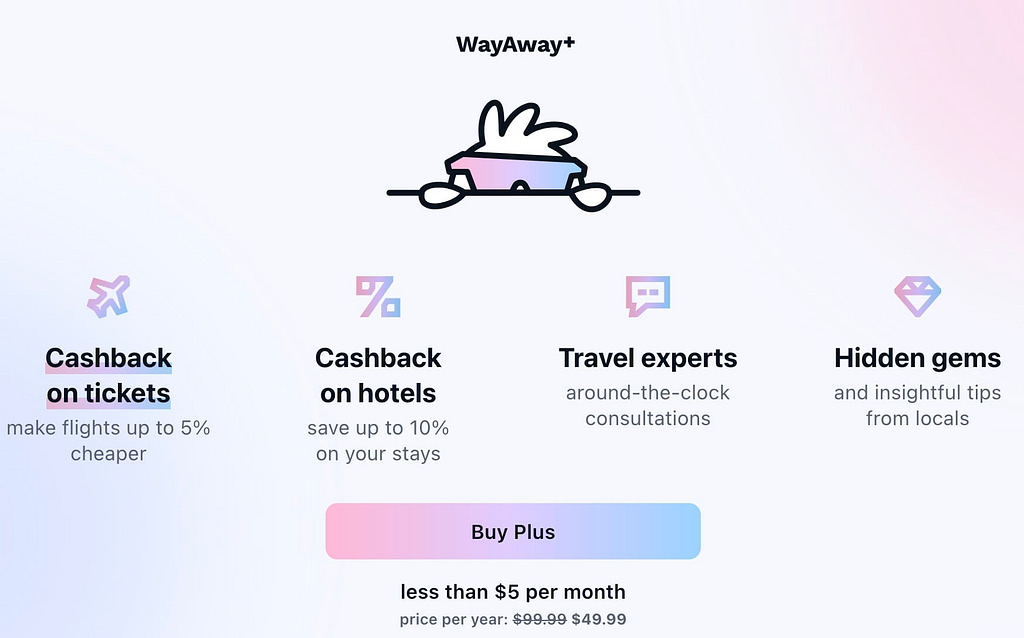 WayAway Plus Features 1