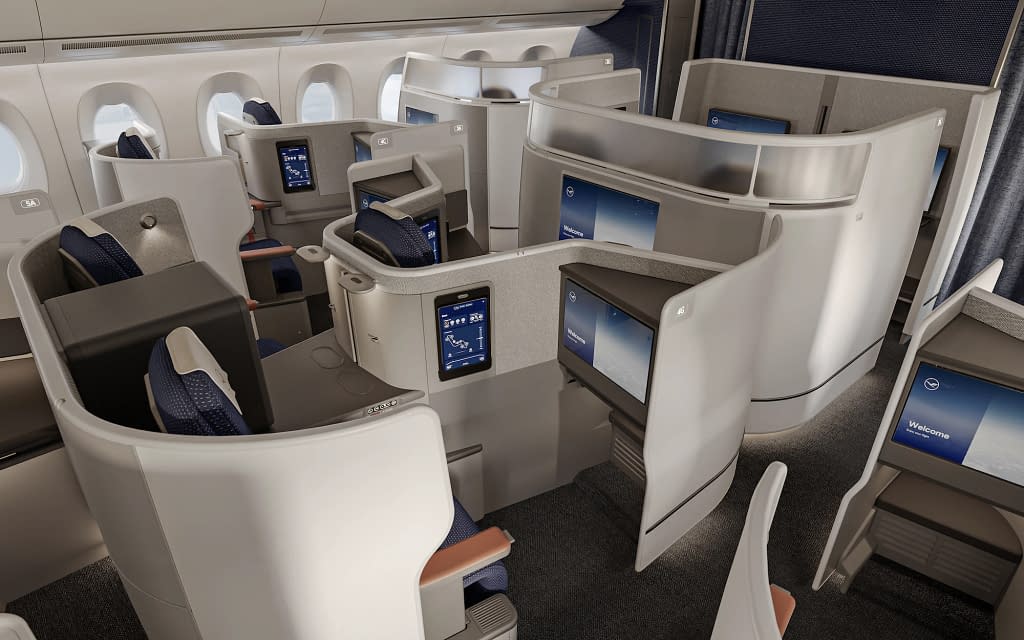 Lufthansa Allegris New Business Class Cabin Configuration
