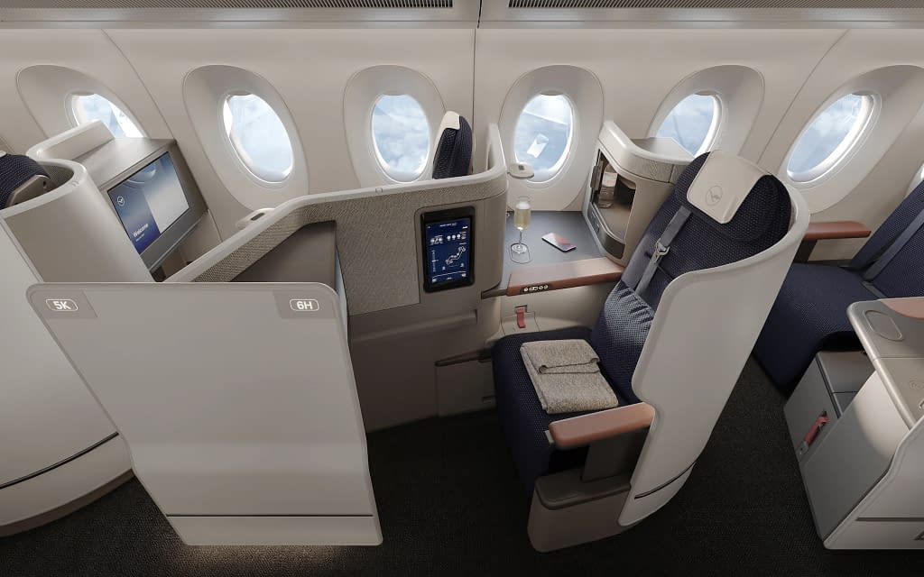 Lufthansa Allegris New Business Class Cabin Configuration
