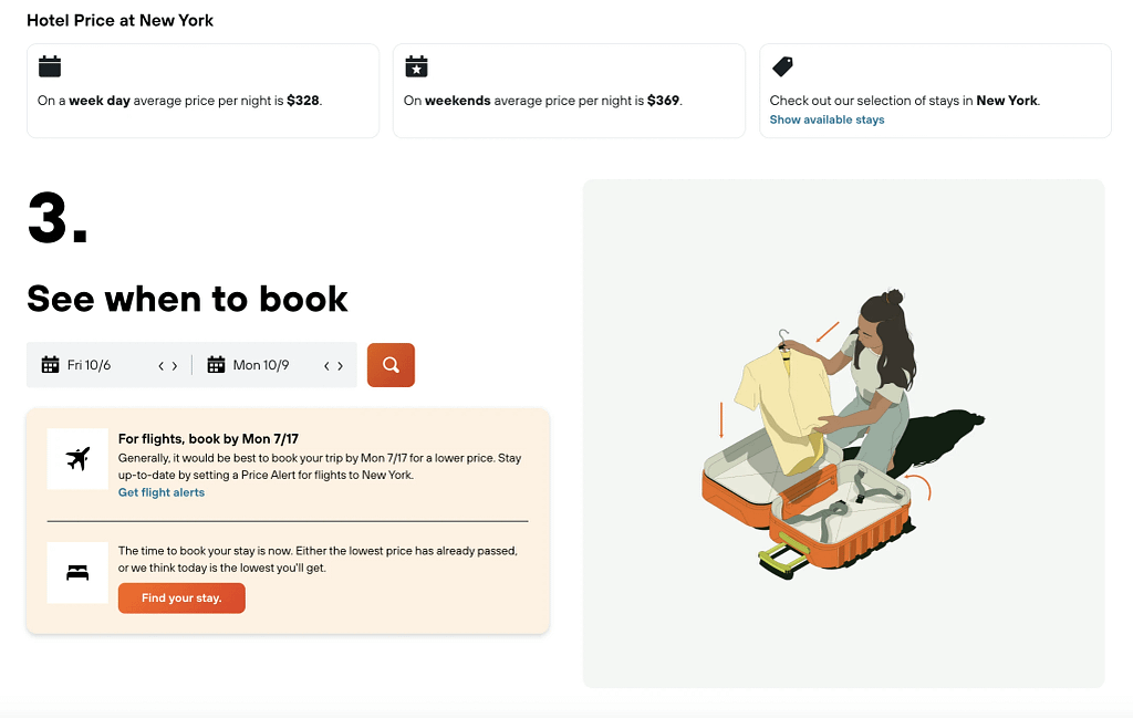 How To Use Kayak Best Time To Travel Tool (2023) AirLapse