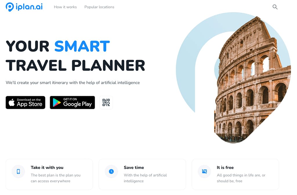 iPlan.ai Smart Travel Planner (2023)