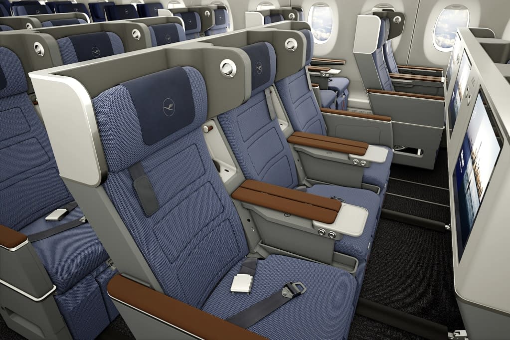 Lufthansa New Allegris Business Class Layout