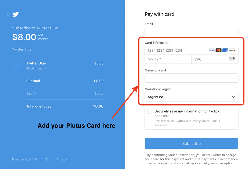 Twitter Blue Payment Method (2023)