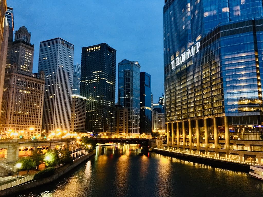 Trump tower in Chicago (2016)