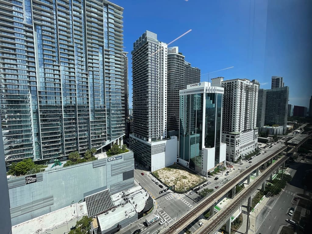 Element Miami Brickell Review 2023 - 1 Bedroom Suite Room (view)
