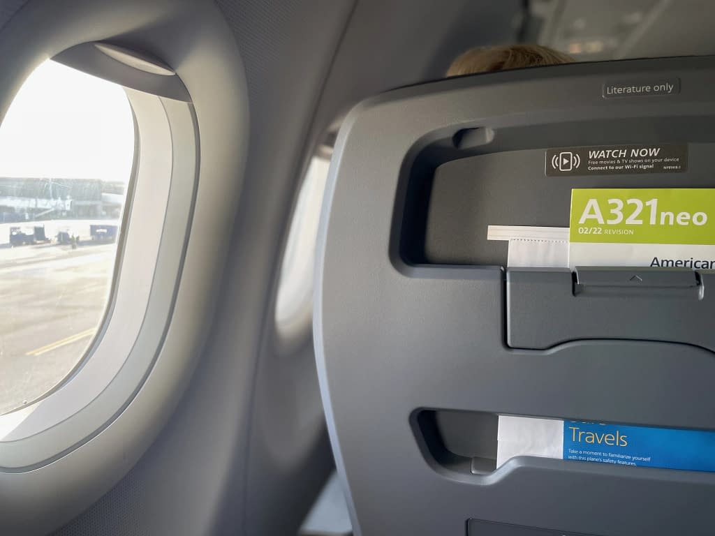 American Airlines A321neo First Class Cabin 2023