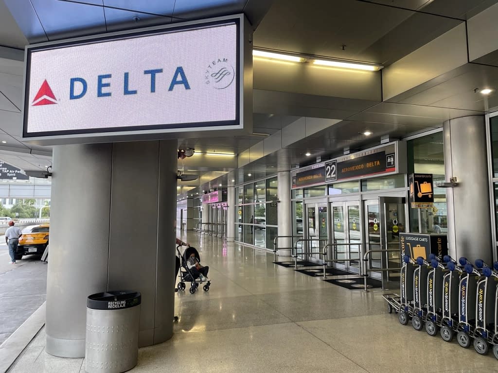 Delta Departures at Miami Airport