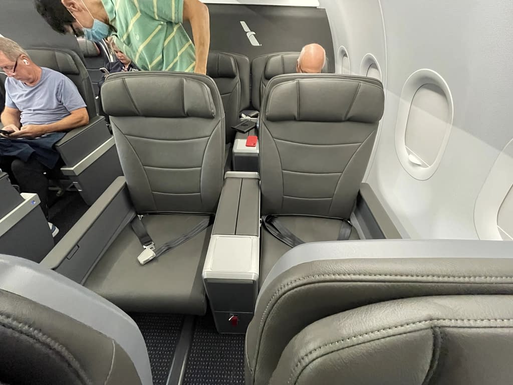American Airlines A321neo First Class Cabin