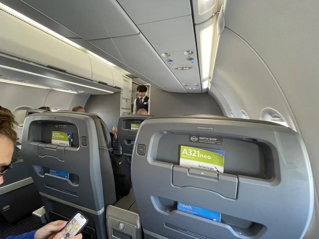 American Airlines A321neo First Class In 2023