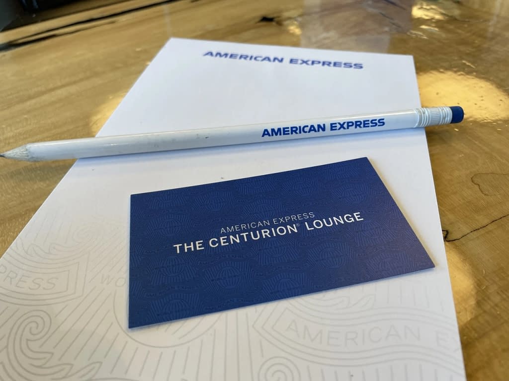 American Express Centurion Lounge Philadelphia (2023) - Freebies