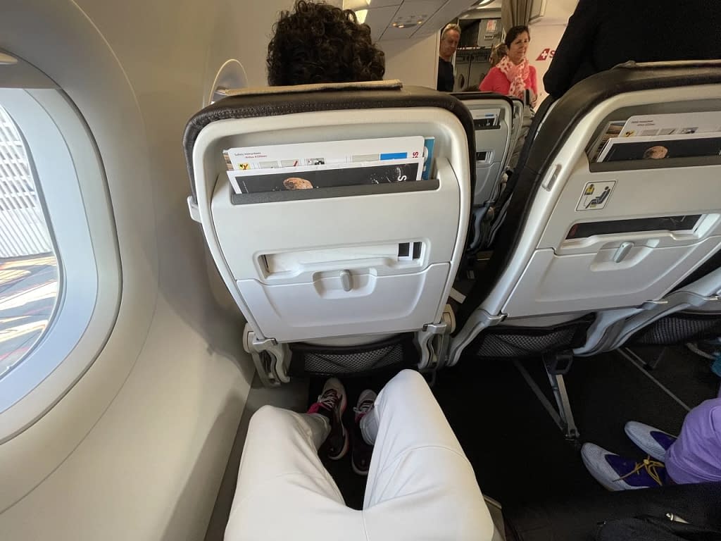 Swiss A320neo Business Class Cabin