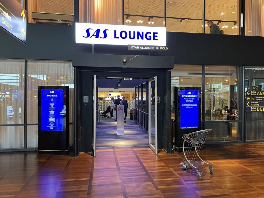 SAS Gold Lounge Copenhagen (2023)