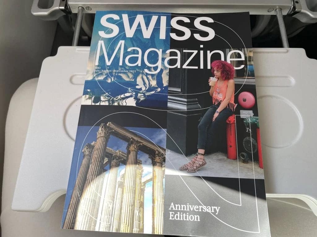 SWISS 20 years anniversary in-flight Magazine Special Edition 1