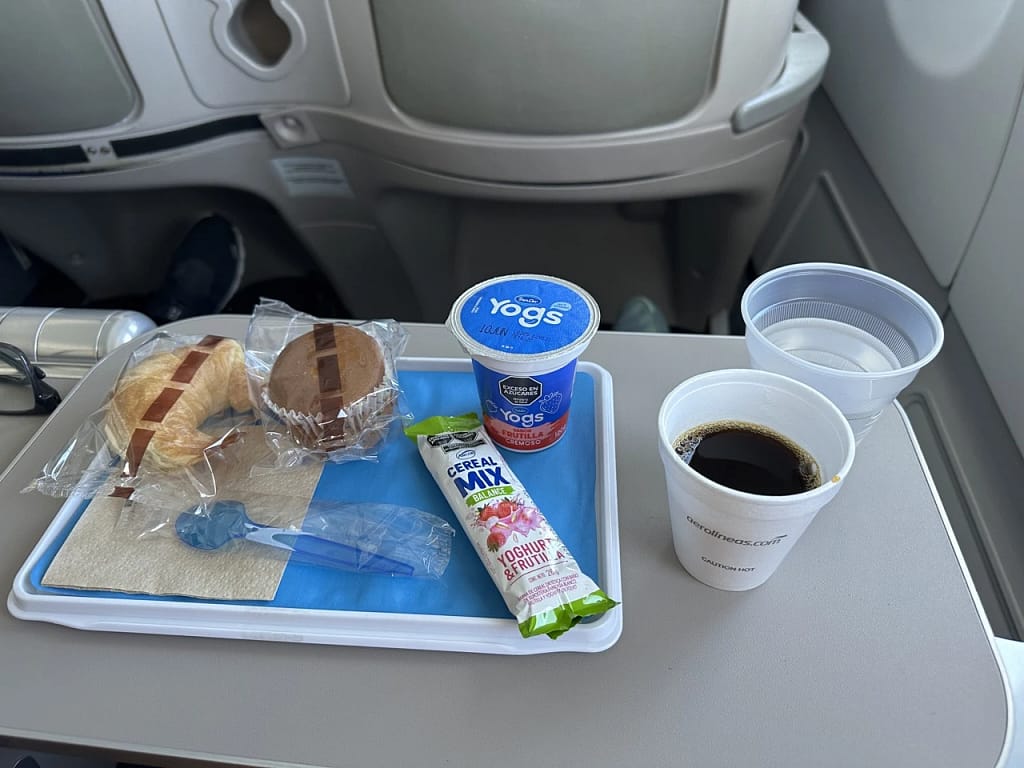 Aerolineas Argentinas A330-200 Business Class Meal (Domestic)