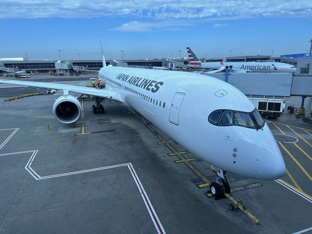 The NEW Japan Airlines A350-1000 Premium Economy: New York To
