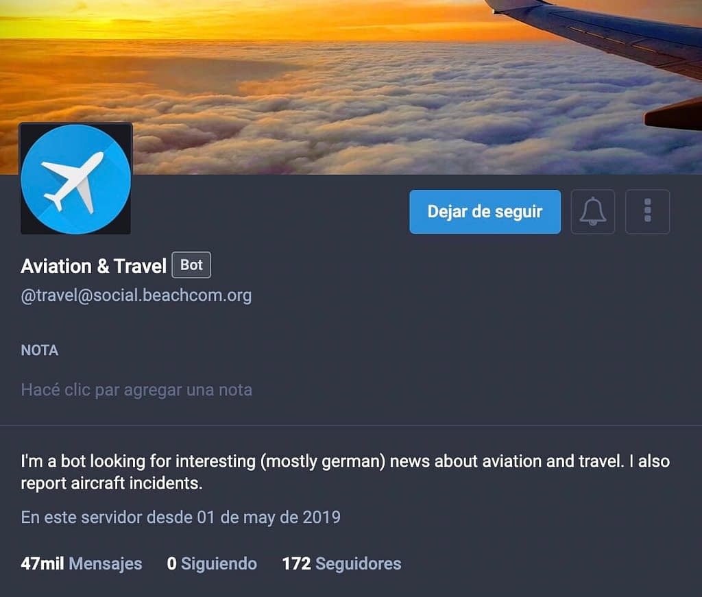 Aviation & Travel on Mastodon (@travel@social.beachcom.org)