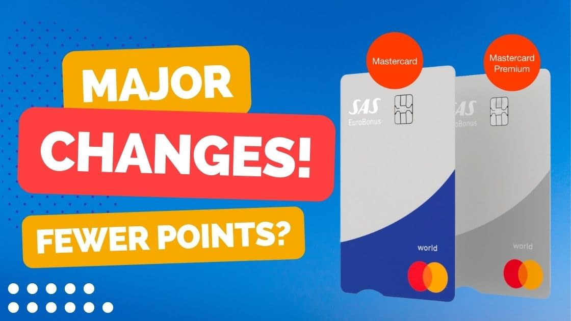 SAS EuroBonus World Mastercard Changes 2023