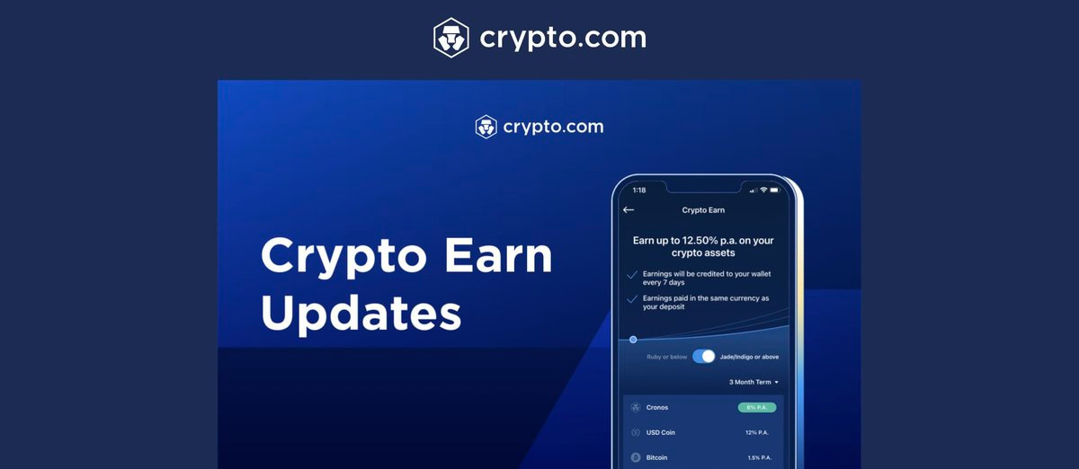 Crypto.com Earn Changes (February 2023)