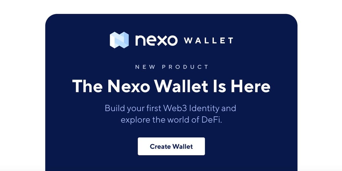 How To Create a New Nexo Wallet in 2023 (Nexo Wallet Now Live)