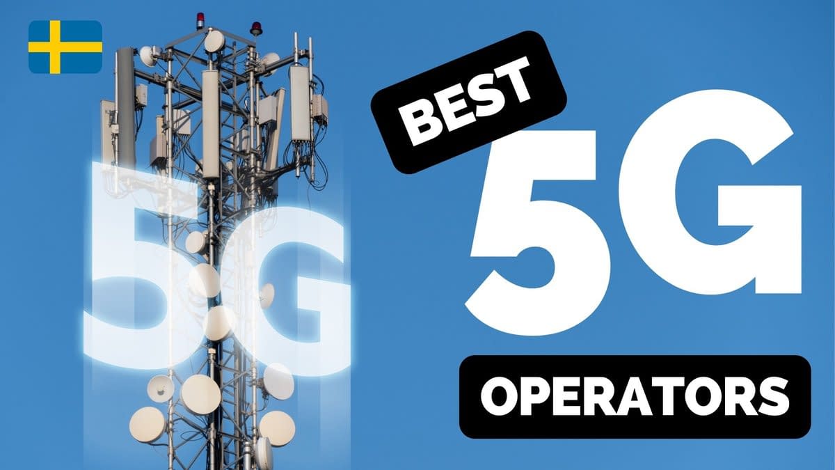 Best 5G Operators in Sweden 2023