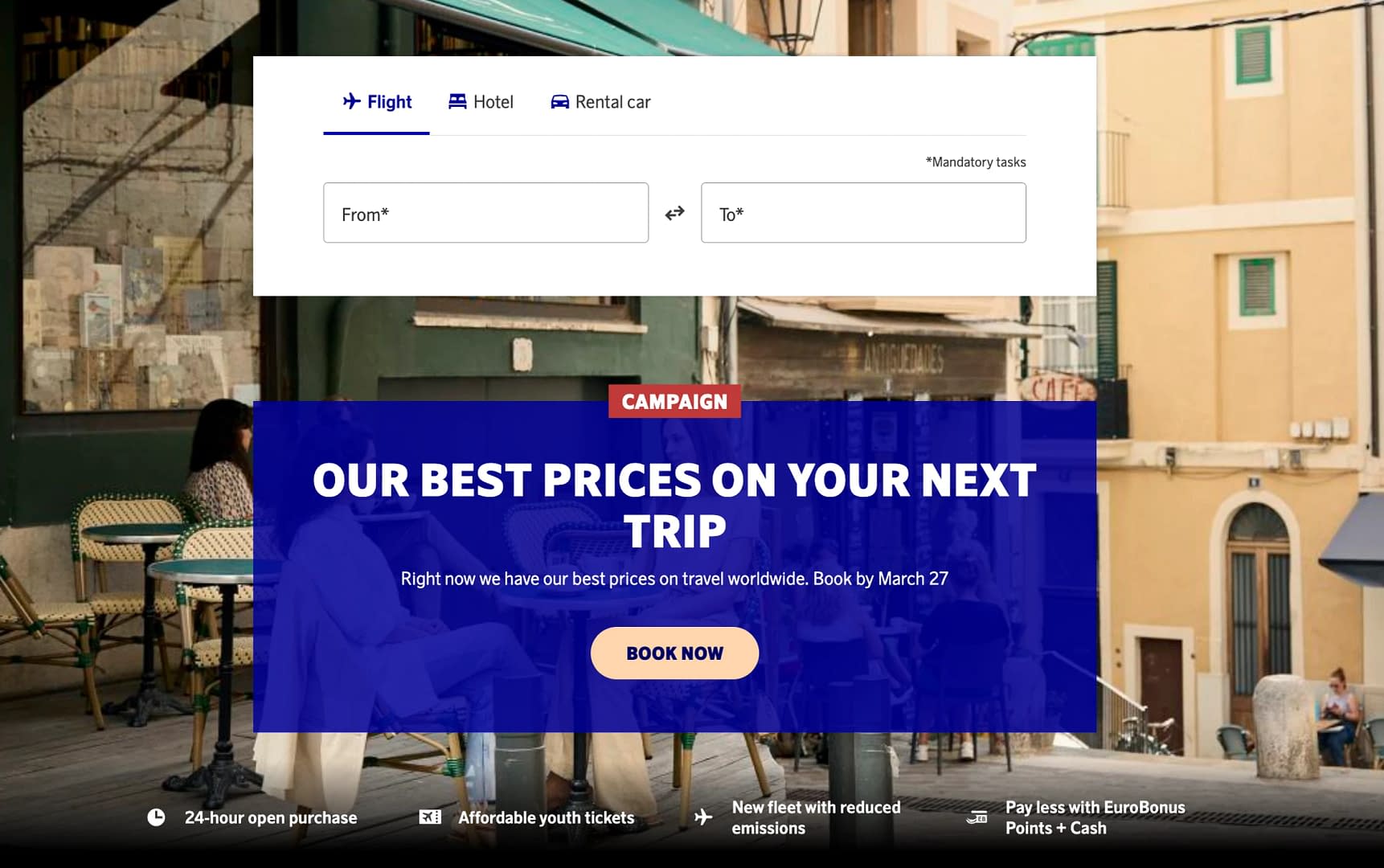 Scandinavian Airlines Promo March 2023