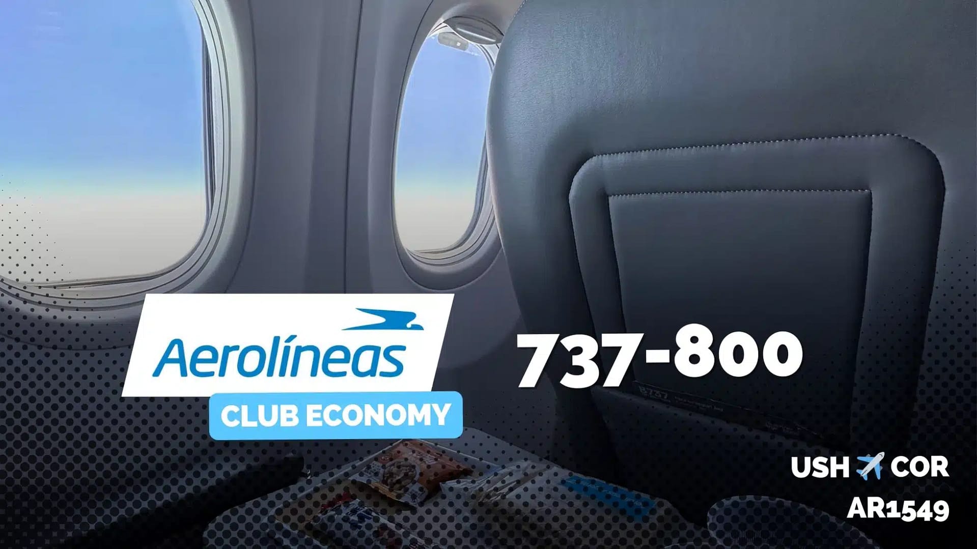Ushuaia to Córdoba with Aerolíneas Argentinas (2024 Review)