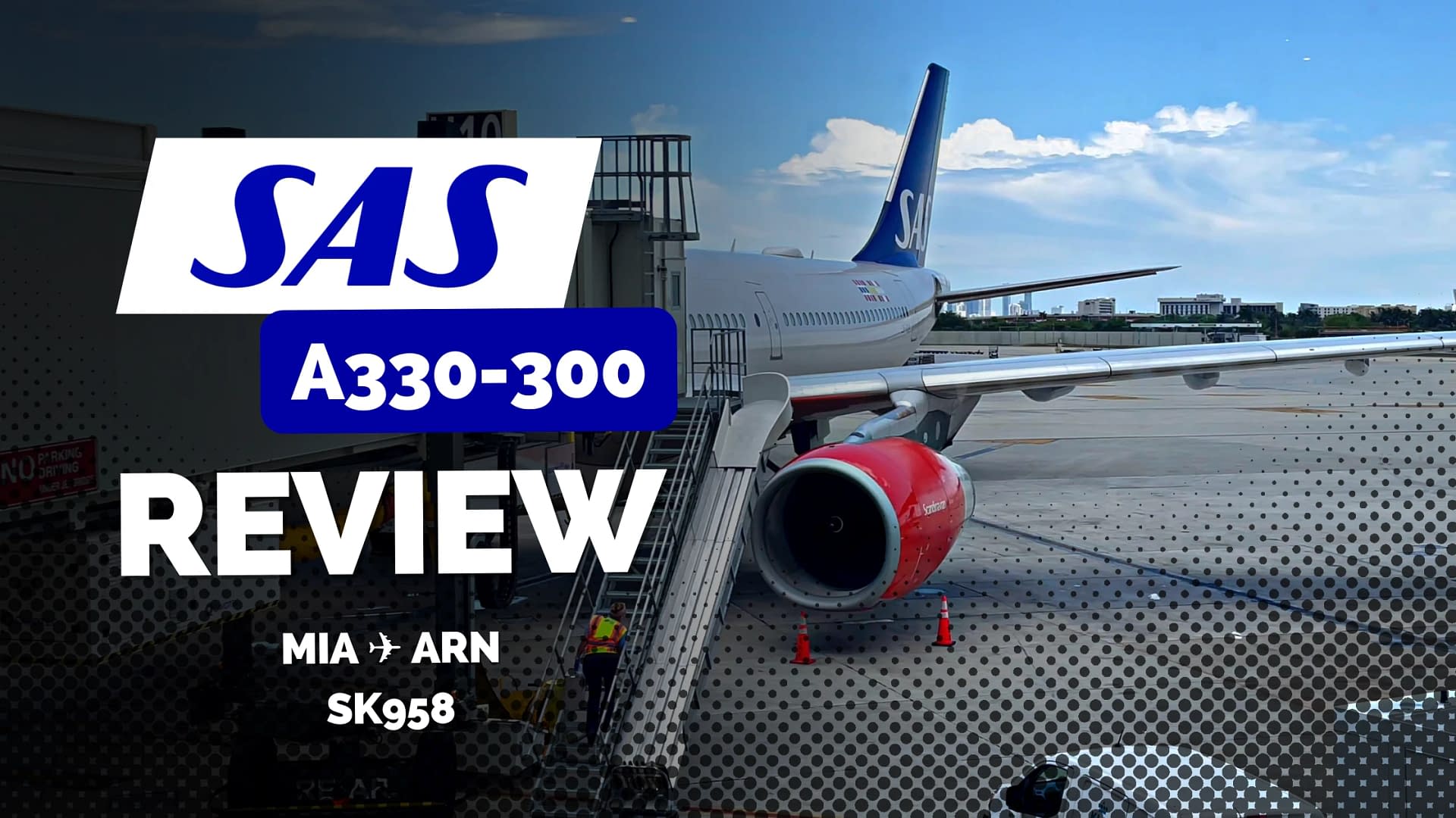 SAS A330 Business Class in 2023: Miami to Stockholm (Review)