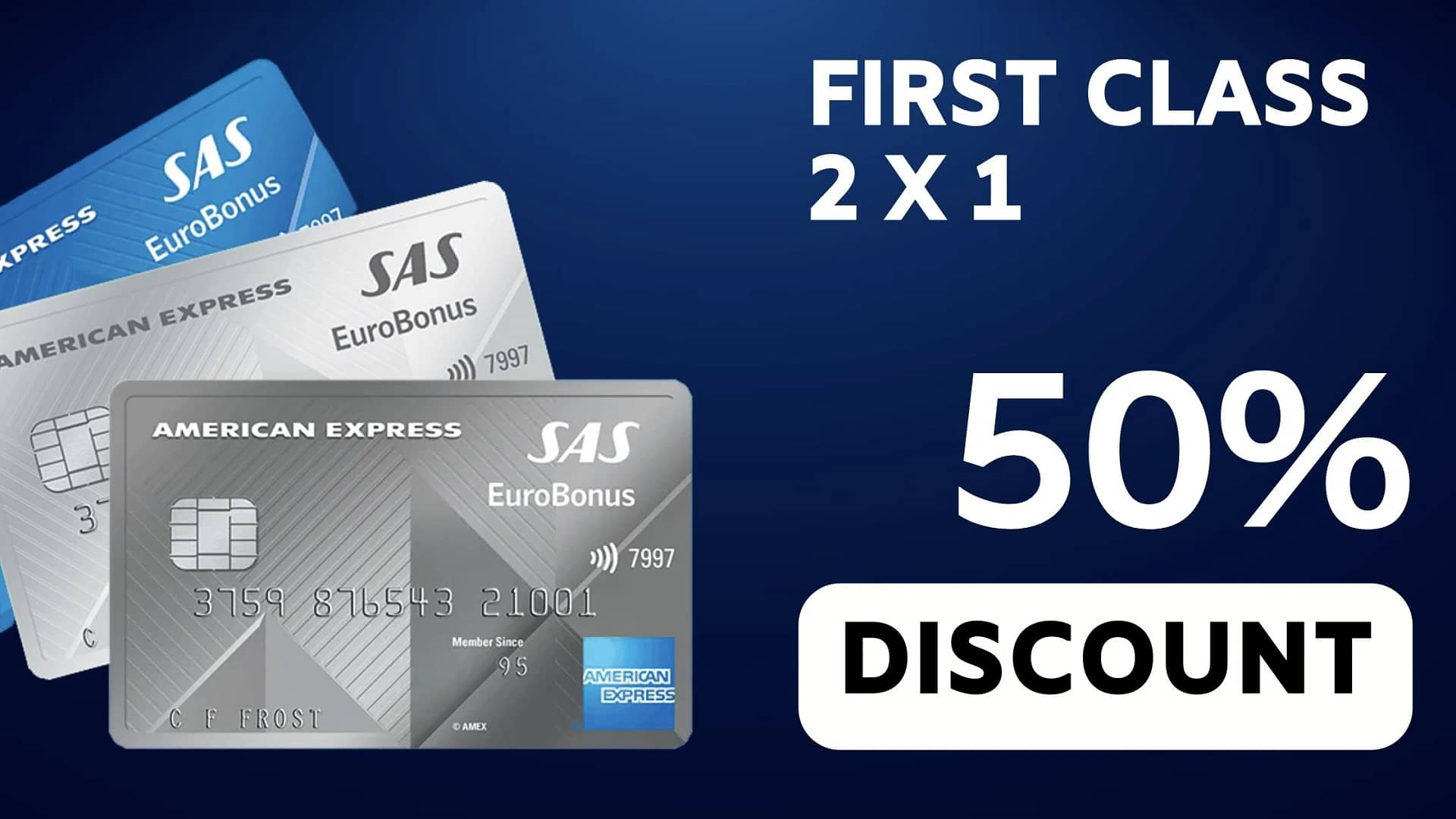 SAS Amex Fly 2 for 1 (2023)