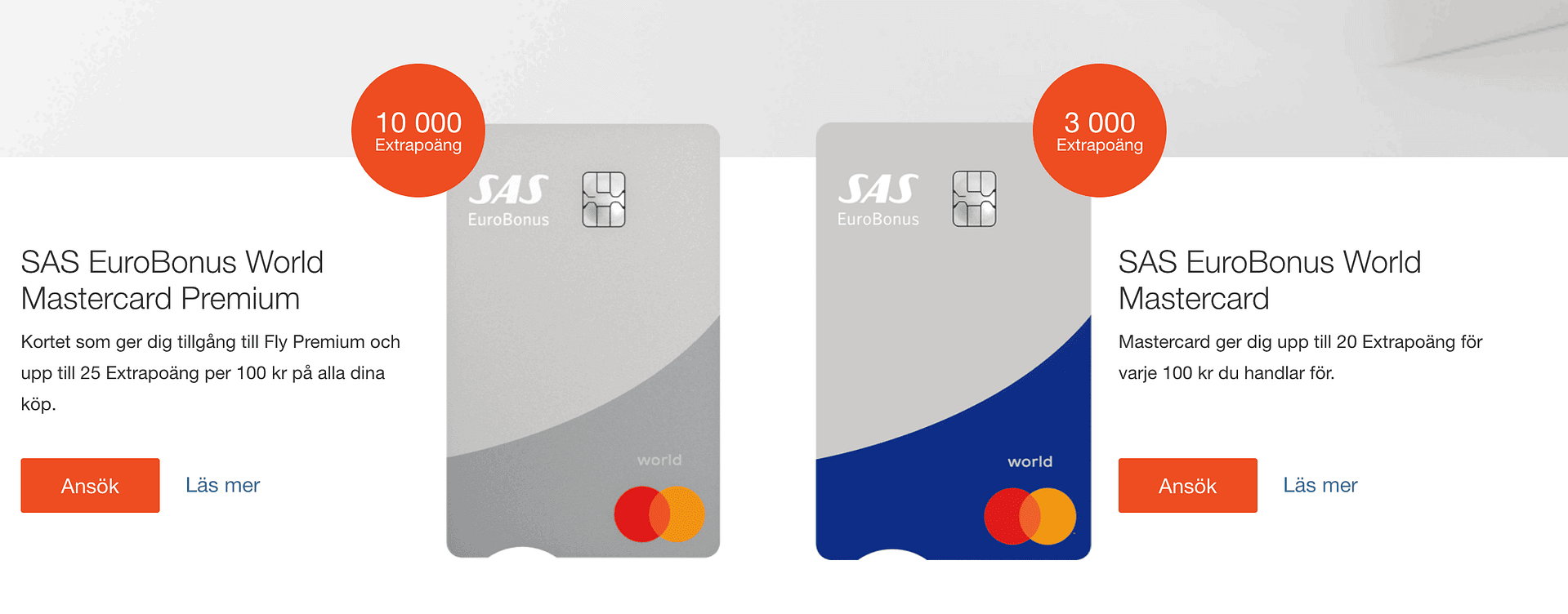SAS EuroBonus Mastercard Stops Earning Points For Private Transfers