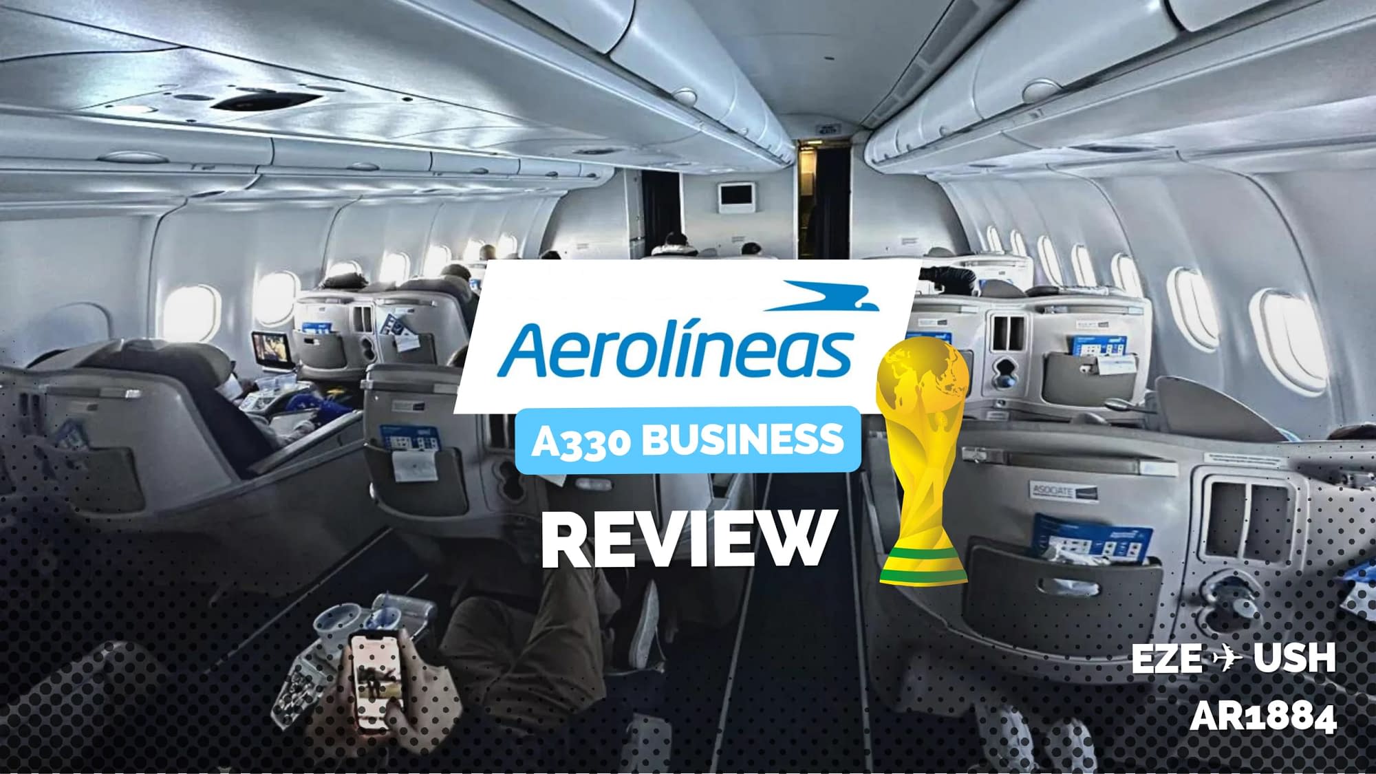 Aerolineas Argentinas A330 Business Class Review - Domestic (2023)