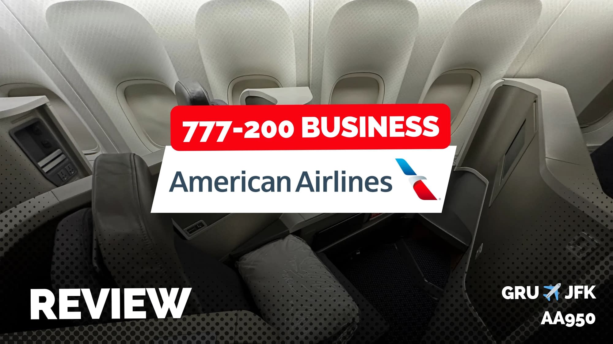 American Airlines 777-200 Business Class in 2023: Sao Paulo to New York