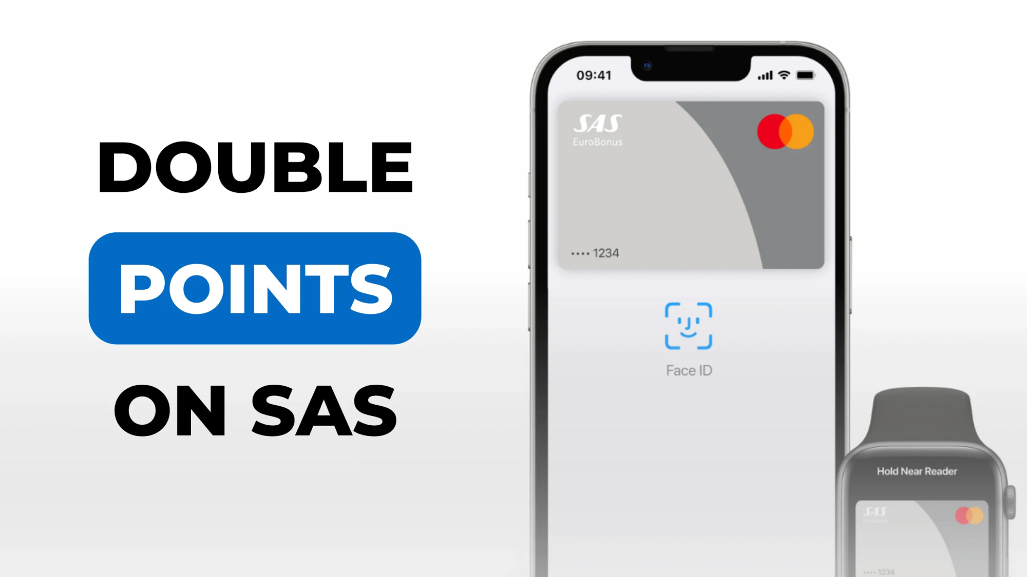 SAS Mastercard Double Points on SAS (2023)