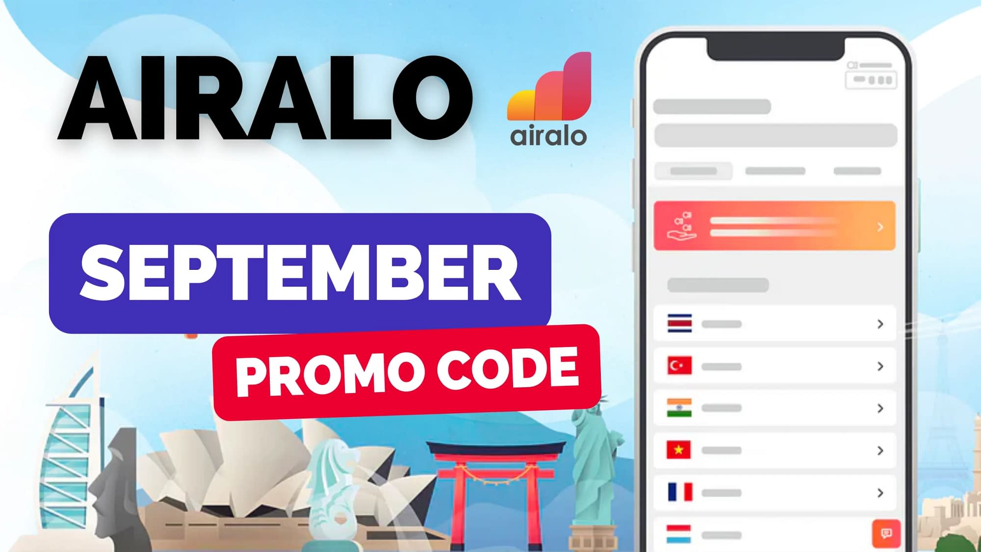 Airalo Promo Code September 2023