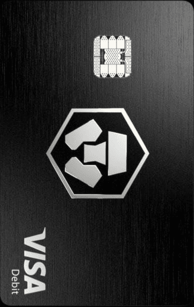 Crypto.com visa obsidian black