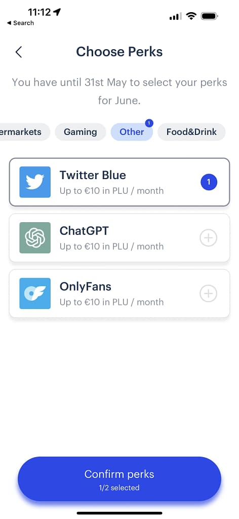 Plutus Perk Tab - Twitter Blue Perk