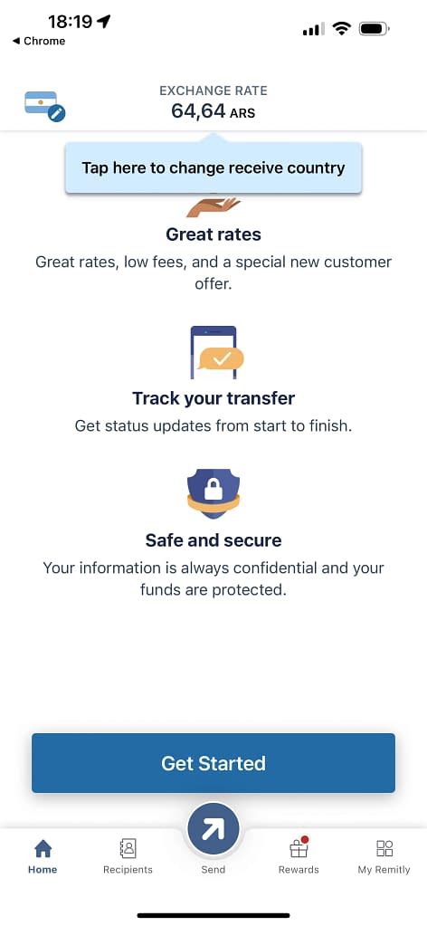How to send money from Sweden with Remitly (1)