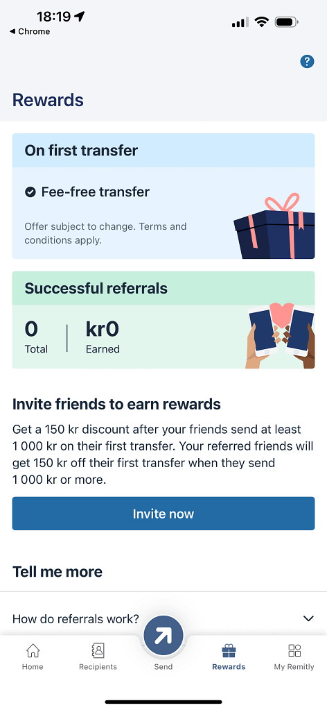 Remitly Referral Bonus (Invite Friends)