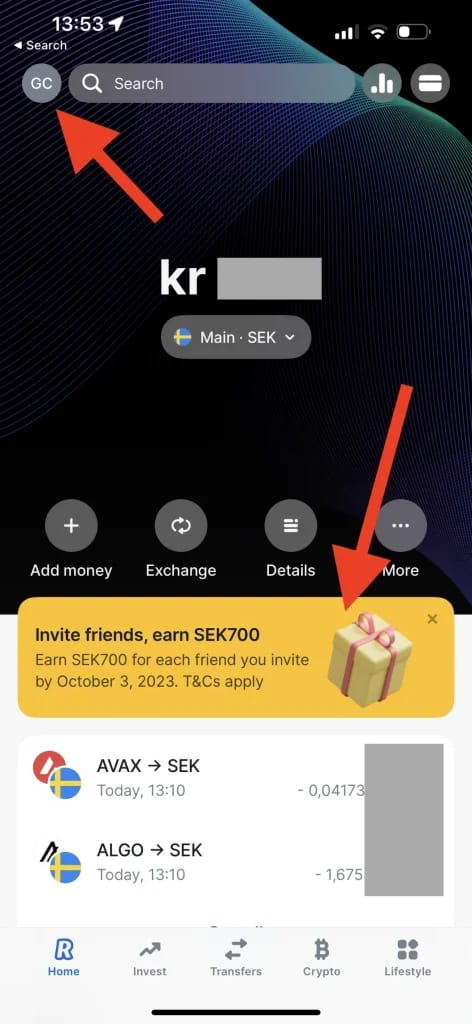 Revolut Refer a Friend: How to get an invite link