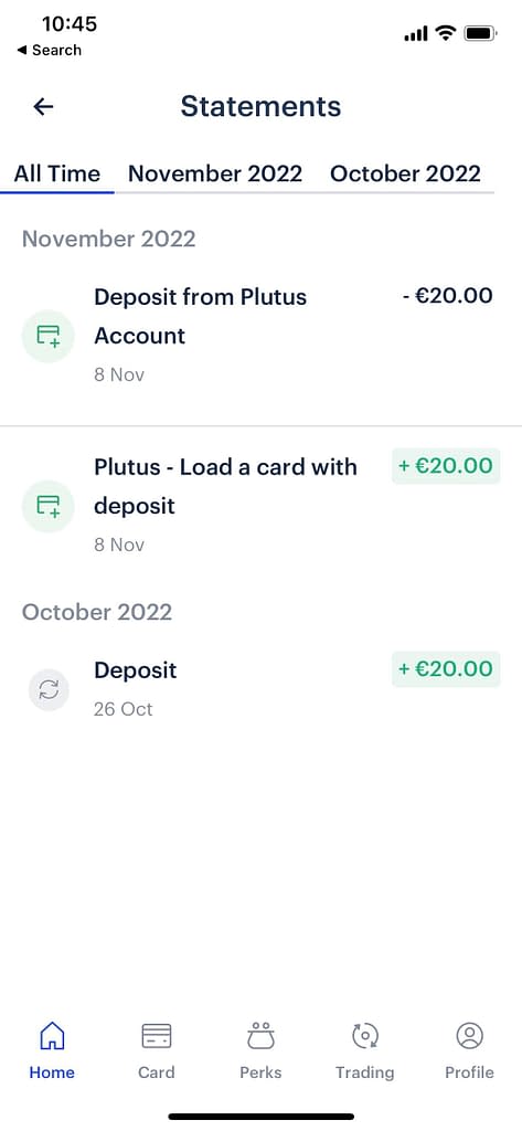 Plutus top up from Revolut