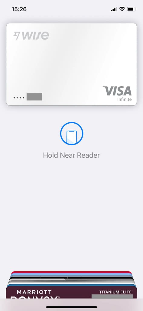 Wise Eco Card on Apple Pay