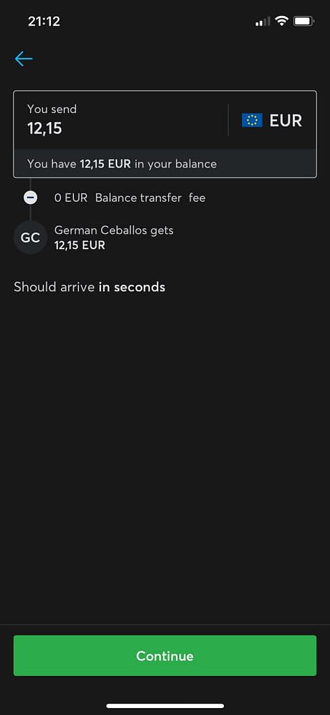 Wise send money