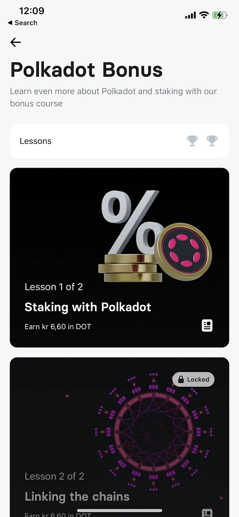 Revolut Polkadot Learn And Earn Lessons