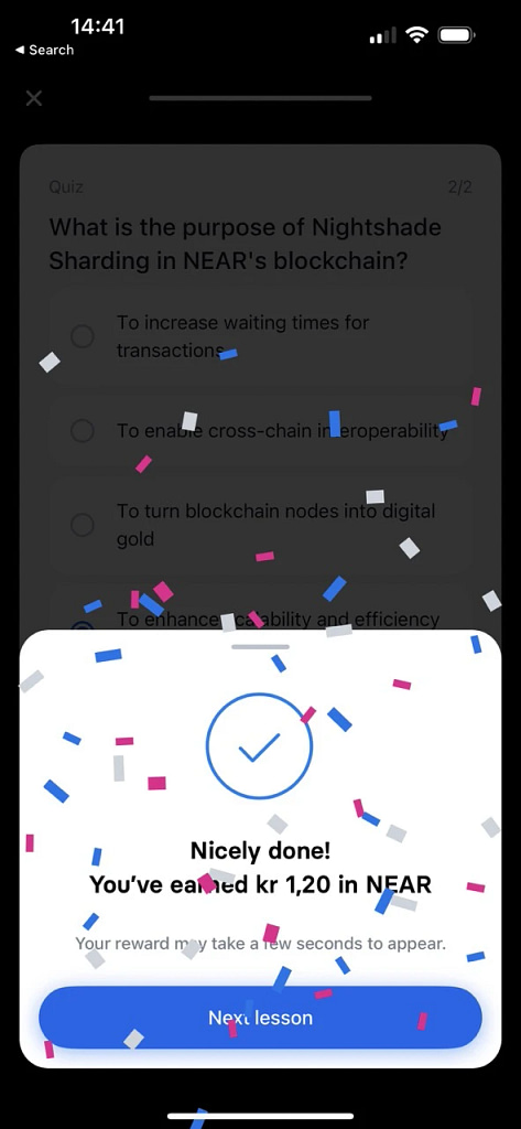 Revolut Learn and Earn NEAR Course Answers (5_