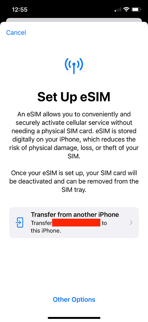 Install eSIM on iPhone (2022) - Step 3