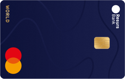 Resurs Gold Mastercard (one of the best credit cards in Sweden in 2022)