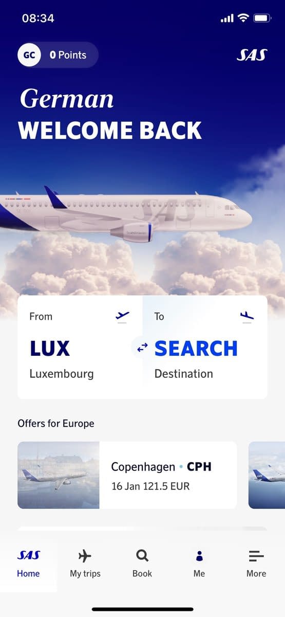 New SAS App for iPhone Now Available (2023)